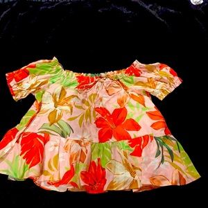 Zara off shoulder top